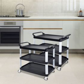 SOGA 2X 3 Tier Food Trolley Food Large