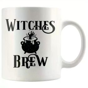 1pc Witches Brew Coffee Mug Fun Halloween Mug Halloween Gifts Witch Coffee Mug Fall