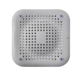 1pc Square Drain Hair Catcher, Hair Filter With Suction Cup, Sink Anti-Clog Filters, Tub Shower Floor Drain Plugs, Easy To Install, Suit For Bath (Color: Grey)